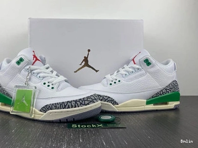 Bmlin Shoes CK9246- 3 3829 Green Fashionable Retro Lucky Jordan 1025